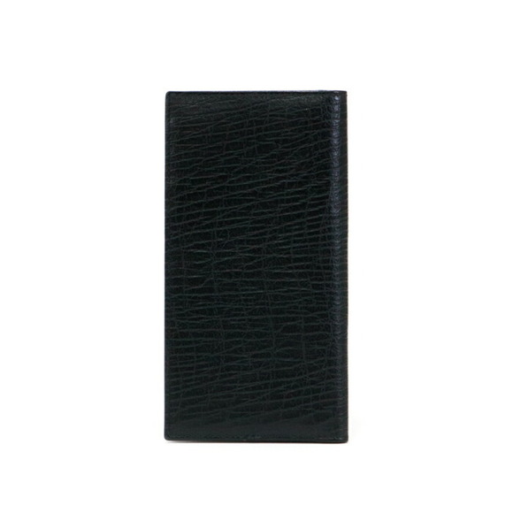 Gucci Continental Wallet Leather Long Bifold Flap Card Slots Black - Picture 3 of 8